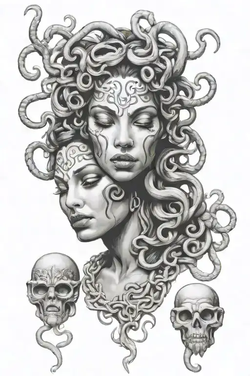 See No Evil Speak No Evil Hear No Evil Medusa