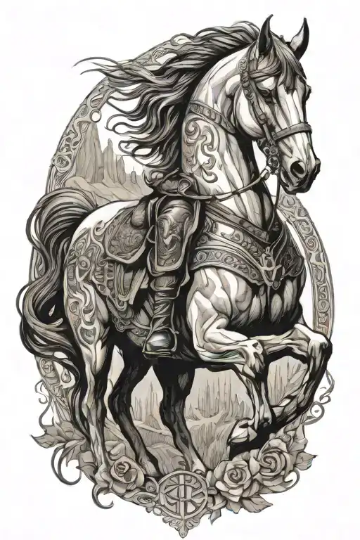 Lord Of The Rings Horse