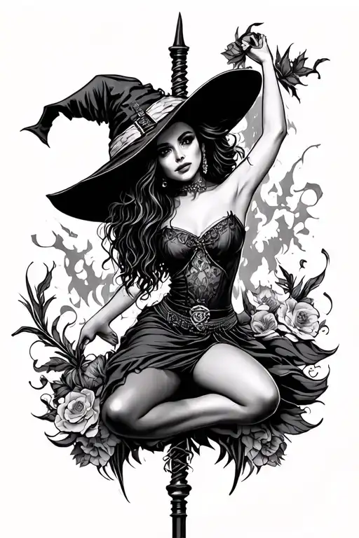 Witchy Pole Dancer