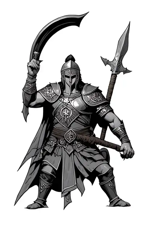 Sparta Warrior Standing