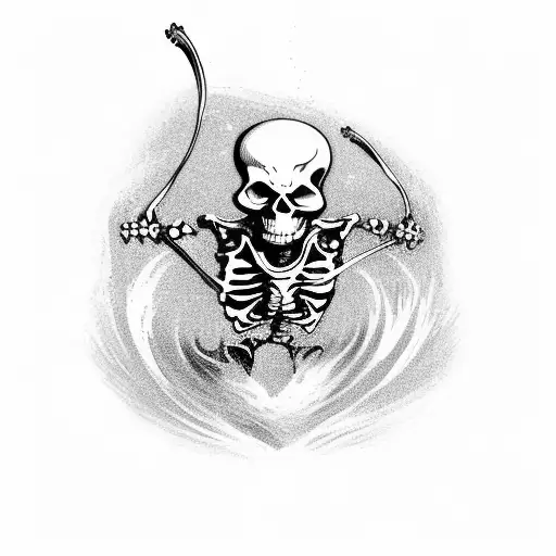 Surfing Skeleton