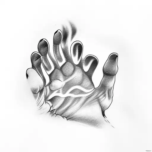 2 Dog Paws And 1 Birth Date