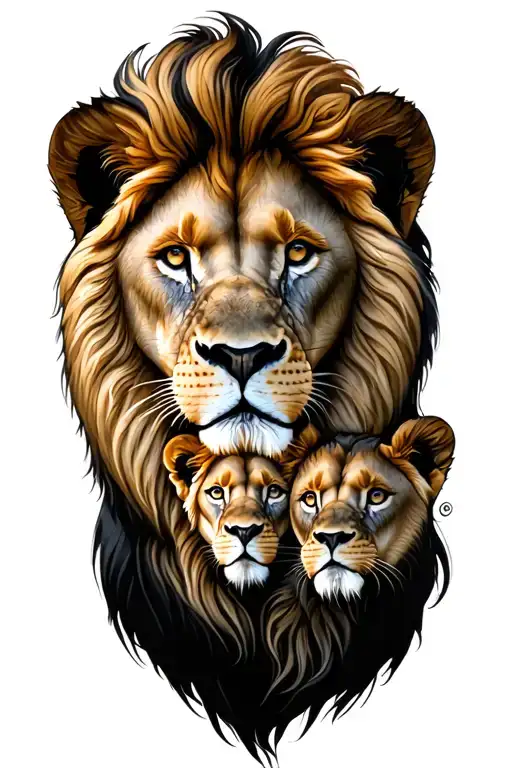 Lion Family
