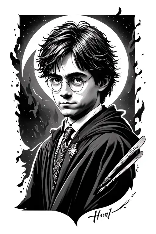 Harry Potter And Fine Line