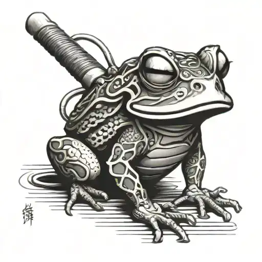 Samurai Frog