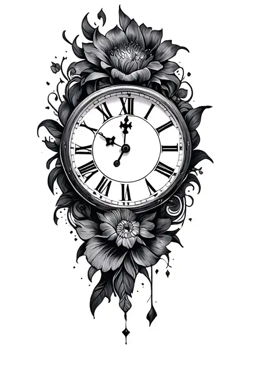 Time Piece Line Work