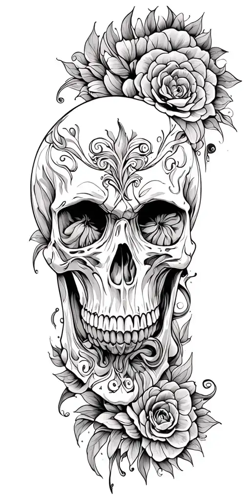 Psychedelic Skull