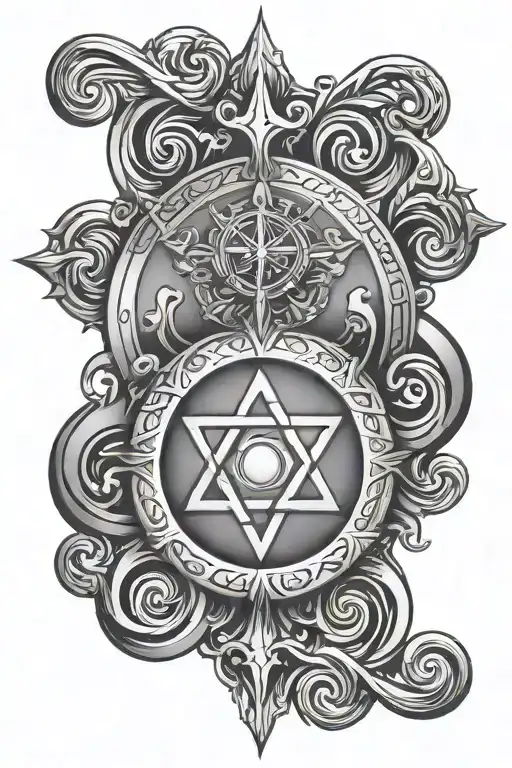 Spiritual And Protection Symbol