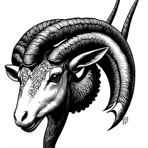 Capricorn 1997 Engraved