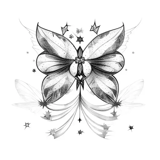 Fairy Wings With Stars