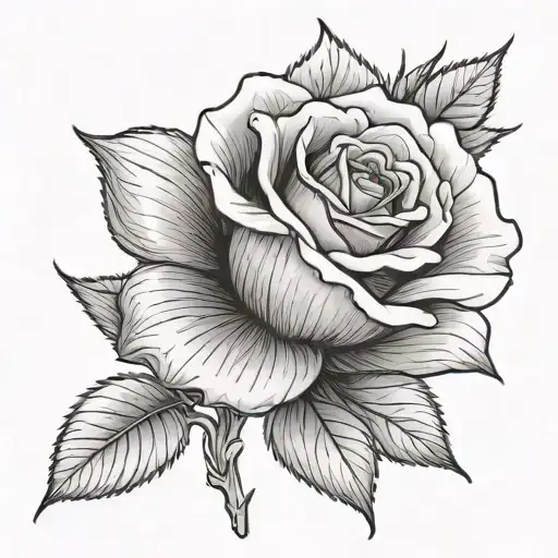 Basic Rose With Stem