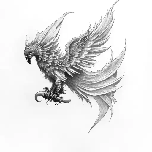 Majestic Gothic Pheonix