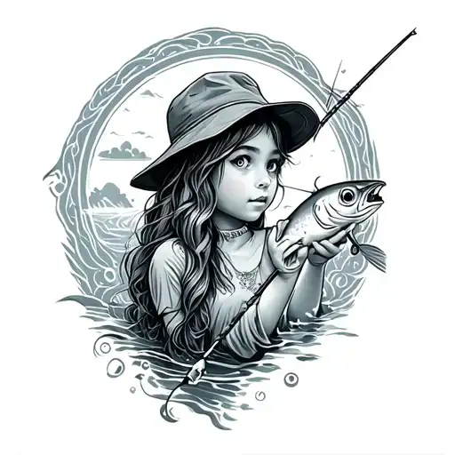 Fishing Daughter