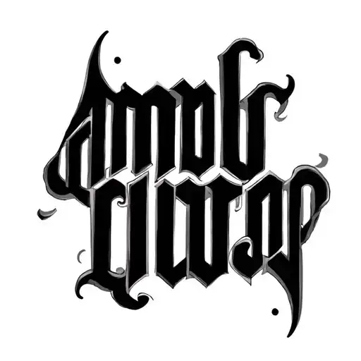Two Word Ambigram Generator