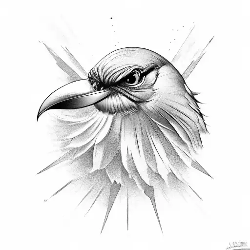 Mockingbird Wing Crow Wing