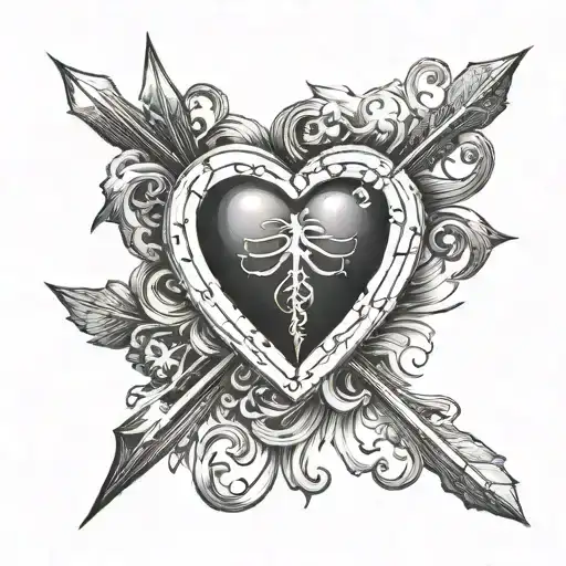 Heart Ecg With Feb 16 2017 In Roman Numerals