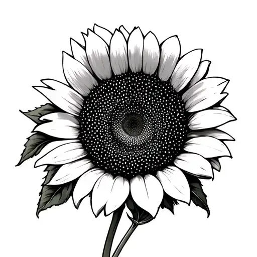 Julia With A Sunflower