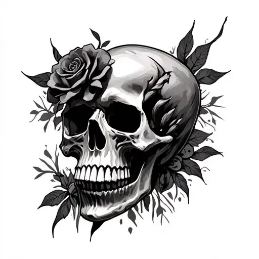 Matching Gothic Skull