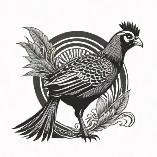 Pheasant Minimal Symbol