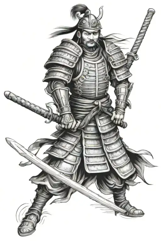 Vietnamese Samurai Warrior