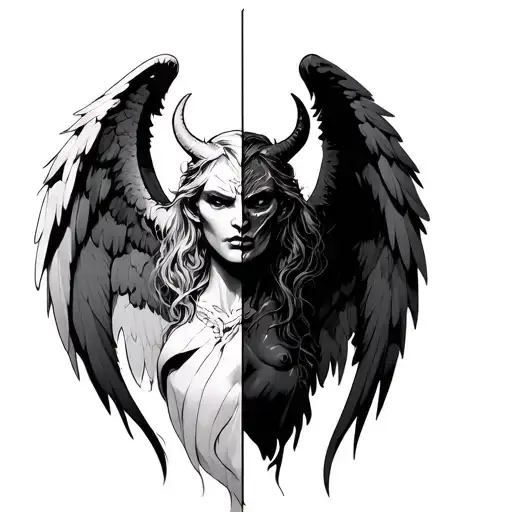 Half Demon Half Angel