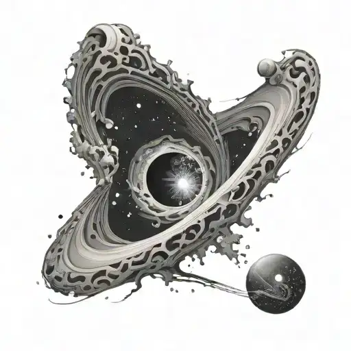 Black Hole Galaxy Like Spiral