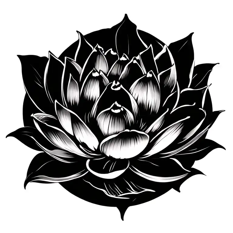 Neo Traditional Lotus