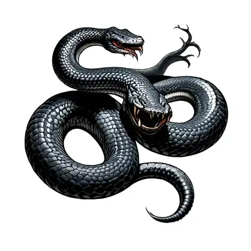 Mechanical Snake Aggressive Realistic