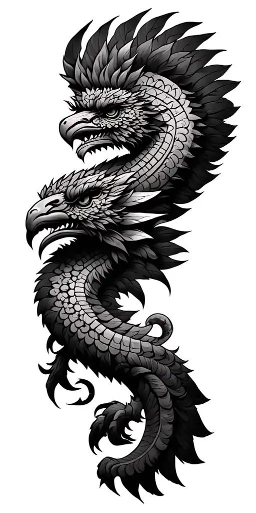 Aztec God Quetzalcoatl