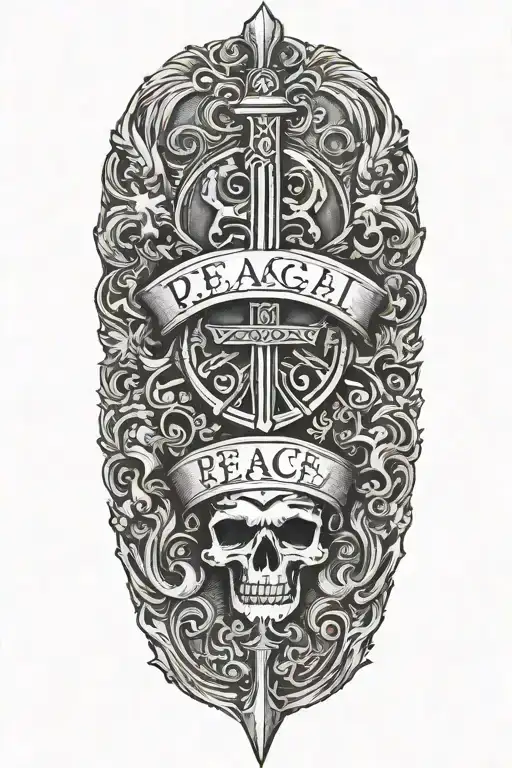 Italian Theme Roman Numerals Latin Quote If You Want Peace Prepare For War