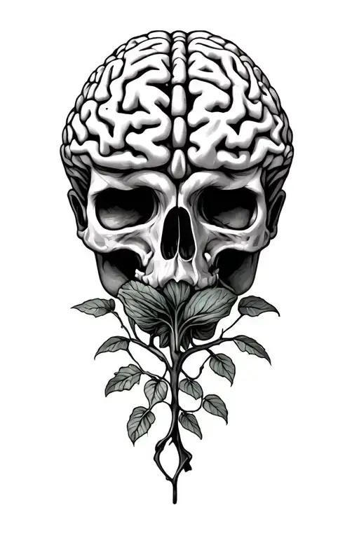 Vinez Growing From A Brain