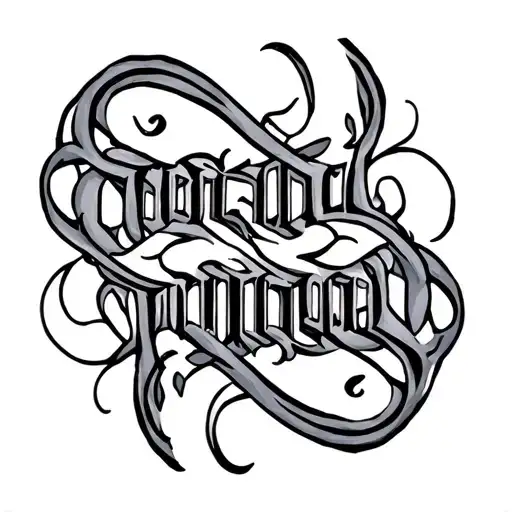 Two Word Ambigram Generator