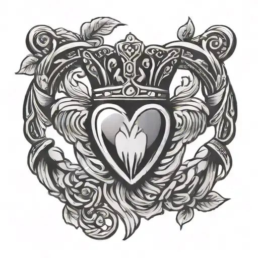 Claddagh Ring Surrounded