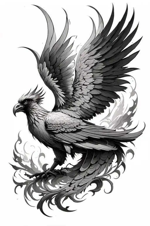 Glorious God Like Phoenix