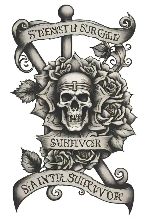 Strength Survivor Saint Blessed Loved Graced