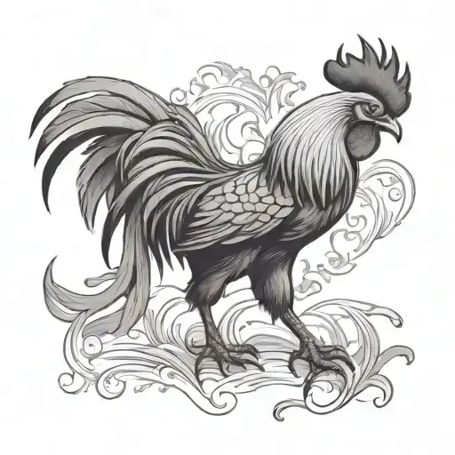 Fighting Rooster