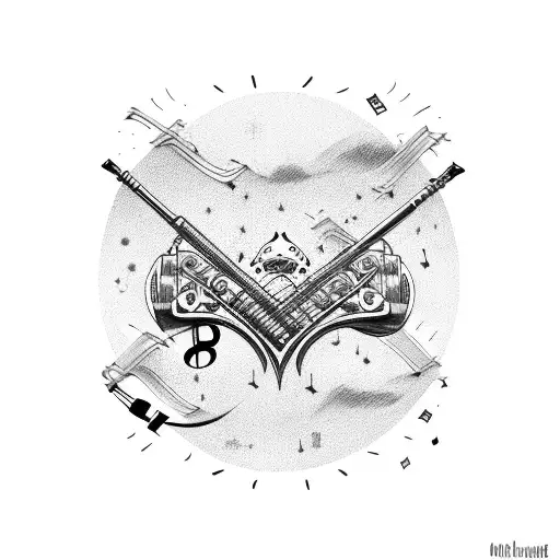 Music And Star Sleeve