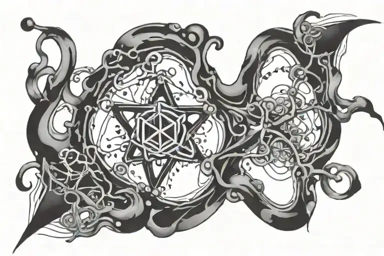 Seretonin And Dopamine Chemistry Symbol
