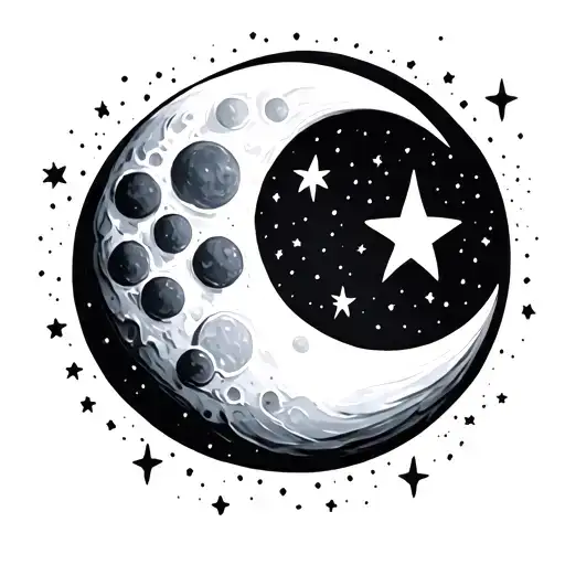 Moon And Stars