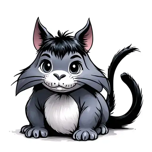 Eeyore Loves Cheshire Cat