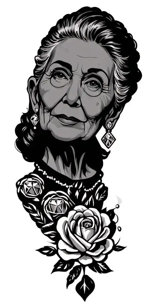 Grandma Diamond Beverly Old School