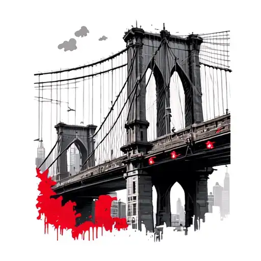 Brooklyn Bridge Loyalty Red