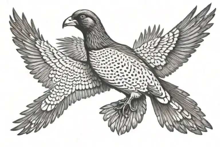 Flying Pheasant Hunting