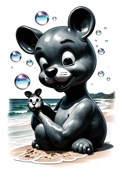 Bubble O Bill And Beach Scene Set