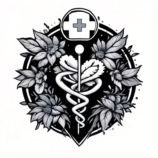 Nurse Symbolizing Healing
