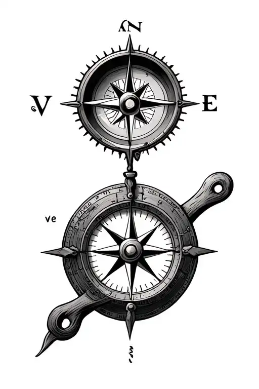 Nautical Compass Boating