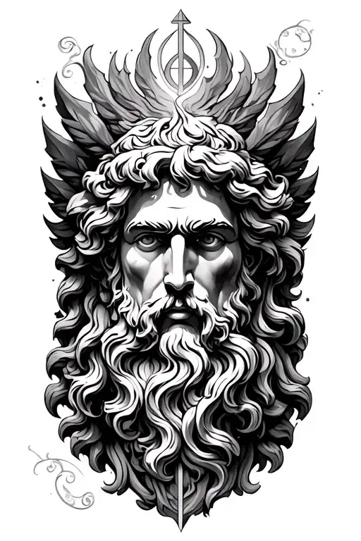 Zeus God Symbol In Alchemy