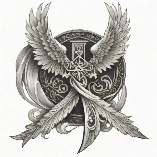 Angel Wings Cross
