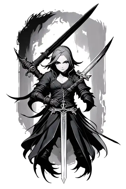 E - Eaten Character Sword Art Online