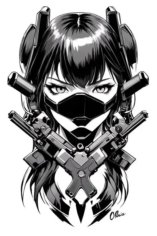 Personnage Manga Gun Gale Online